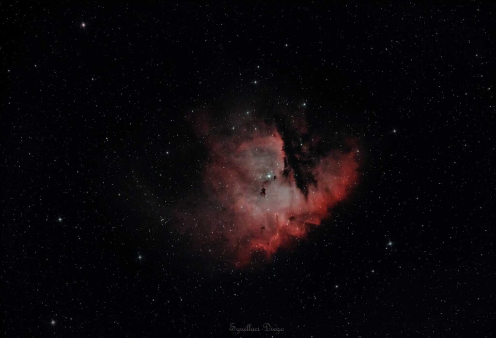 AstroFotografia - Nebulosa PacMan Deep Sky